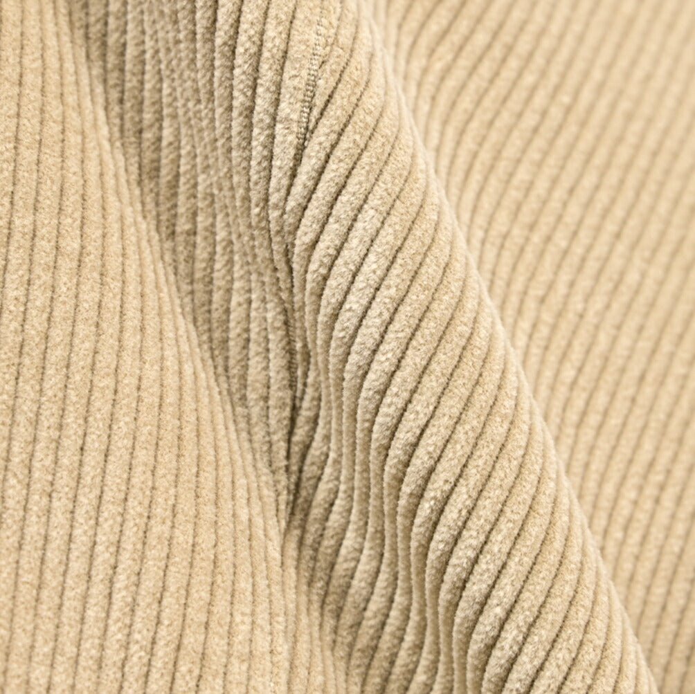BERWICH “MORELLO 1P - GD” ストレッチコットン 中畝コーデュロイワンタックパンツ ベージュ(beige208) 46 | GUARDAROBA MILANO OFFICIAL STORE