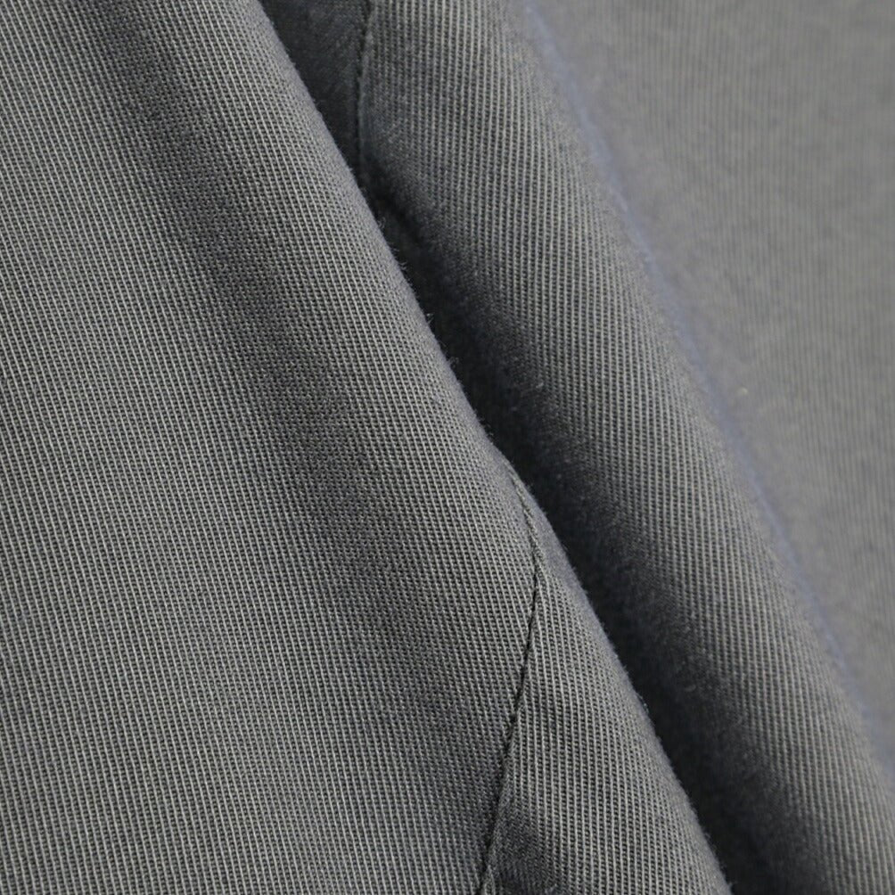 BERWICH “MORELLO 1P-GD” リヨセル混コットン ワンタックパンツ グレー(oliva636) 46 | GUARDAROBA MILANO OFFICIAL STORE
