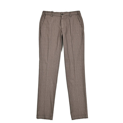 秋冬先行セール｜BERWICH "MORELLO" ストレッチコットン ノータックスラックス｜412069-46｜GUARDAROBA MILANO OFFICIAL STORE