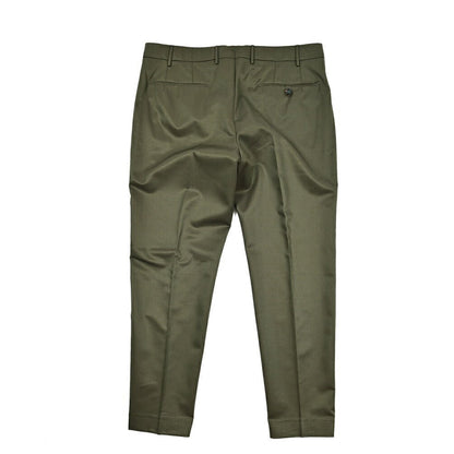 BERWICH "MORELLO" ストレッチウールコットン ノータックスリムパンツ｜424412 - 52｜GUARDAROBA MILANO OFFICIAL STORE
