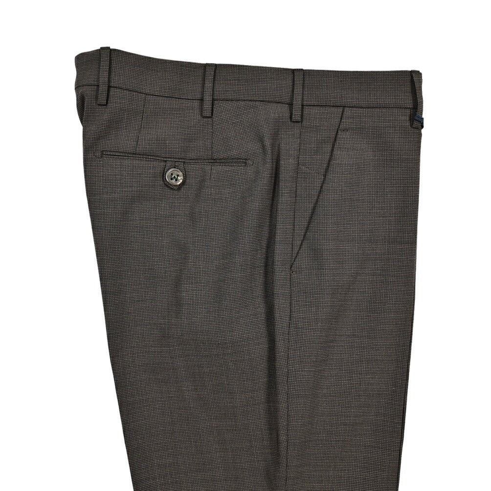 BERWICH "MORELLO" ストレッチウール ノータックスリムスラックス｜424467 - 46｜GUARDAROBA MILANO OFFICIAL STORE