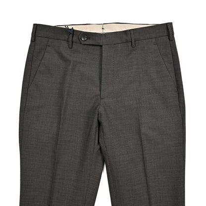 BERWICH "MORELLO" ストレッチウール ノータックスリムスラックス｜424467 - 46｜GUARDAROBA MILANO OFFICIAL STORE