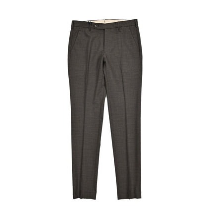 BERWICH "MORELLO" ストレッチウール ノータックスリムスラックス｜424467 - 46｜GUARDAROBA MILANO OFFICIAL STORE