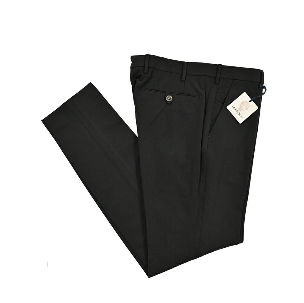 BERWICH "MORELLO" ビスコース混ポリエステル ノータックストレッチパンツ｜424634 - 46｜GUARDAROBA MILANO OFFICIAL STORE