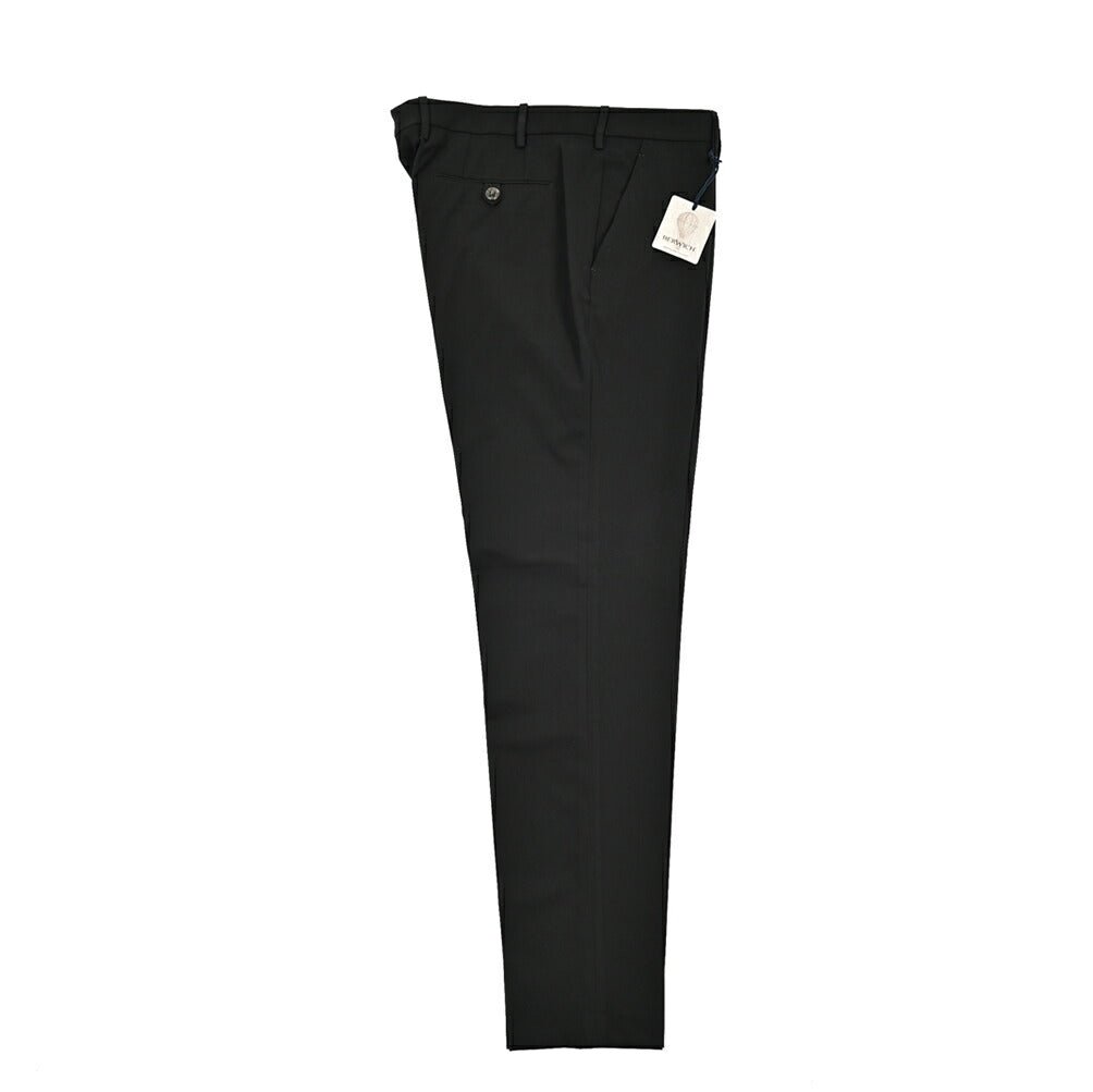 BERWICH "MORELLO" ポリエステル混ウール ノータックストレッチスラックス｜424657 - 52｜GUARDAROBA MILANO OFFICIAL STORE
