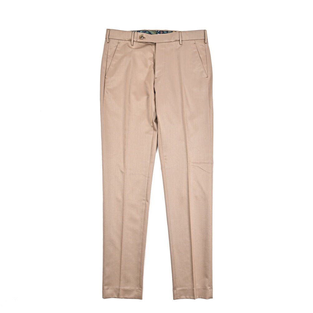 BERWICH "MORELLO" ストレッチウール コットン混ノータックスリムパンツ｜424748 - 46｜GUARDAROBA MILANO OFFICIAL STORE