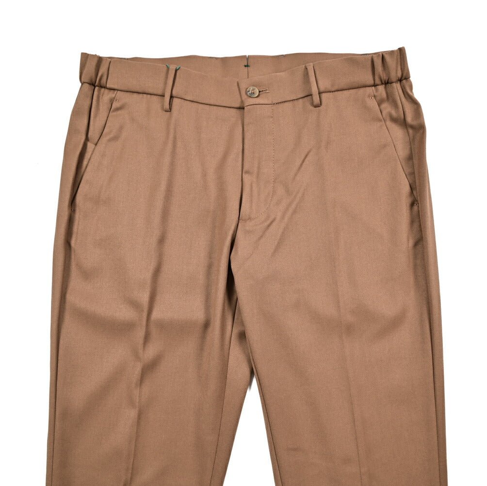 BERWICH "MORELLO" ポリエステル混ノータックスリムスラックス｜424769 - 46｜GUARDAROBA MILANO OFFICIAL STORE