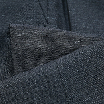 BERWICH "MORELLO" ウールリネン ノータックスラックス｜425077 - 46｜GUARDAROBA MILANO OFFICIAL STORE