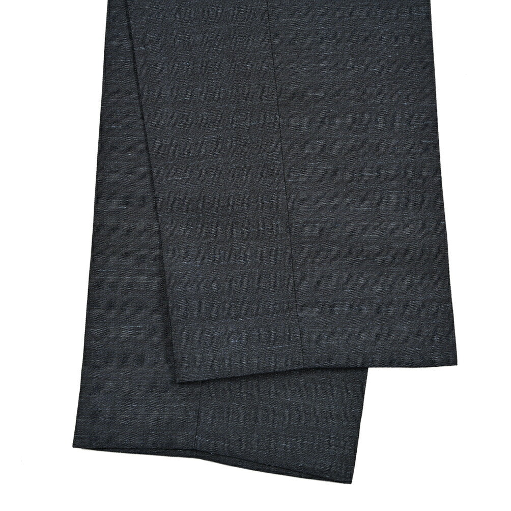 BERWICH "MORELLO" ウールリネン ノータックスラックス｜425077 - 46｜GUARDAROBA MILANO OFFICIAL STORE