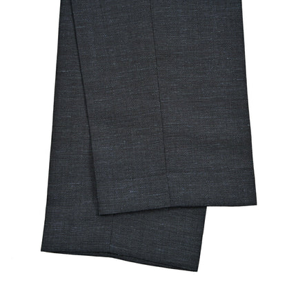 BERWICH "MORELLO" ウールリネン ノータックスラックス｜425077 - 46｜GUARDAROBA MILANO OFFICIAL STORE