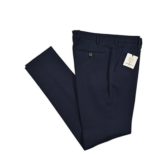 BERWICH "MORELLO" コットンウール ノータックスラックス｜425098 - 46｜GUARDAROBA MILANO OFFICIAL STORE