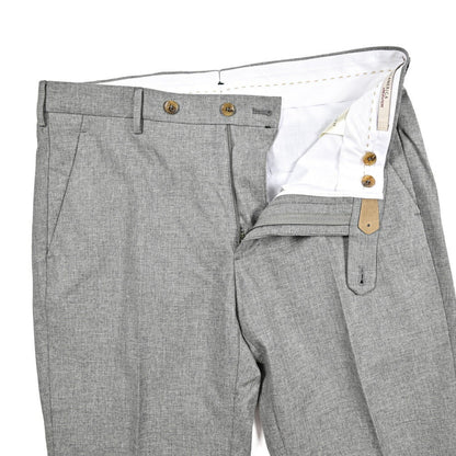BERWICH "MORELLO" ウールコットン ノータックスリムパンツ｜425206 - 46｜GUARDAROBA MILANO OFFICIAL STORE