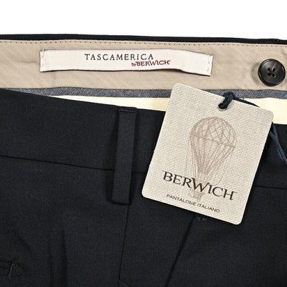 BERWICH "MORELLO" ビスコース混 ノータックストレッチパンツ｜425239 - 46｜GUARDAROBA MILANO OFFICIAL STORE