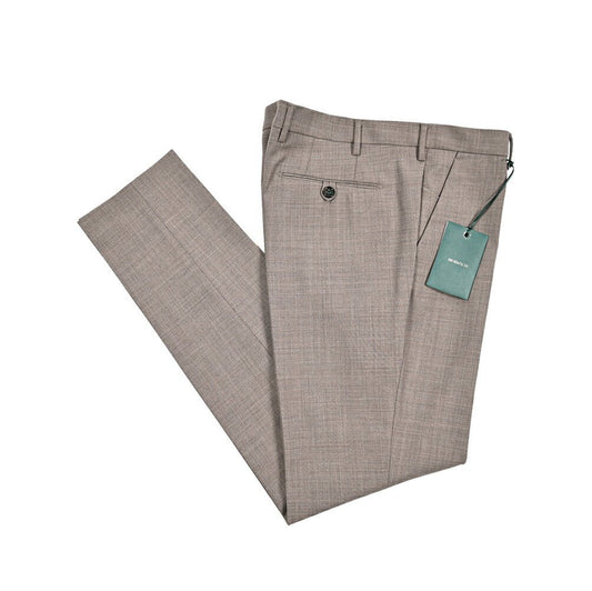 BERWICH "MORELLO" ストレッチウール ノータックスラックス｜433506-48｜GUARDAROBA MILANO OFFICIAL STORE