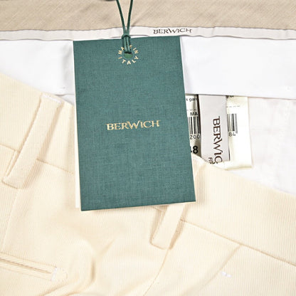 BERWICH "MORELLO" ストレッチコットン ノータックパンツ｜433656-46｜GUARDAROBA MILANO OFFICIAL STORE