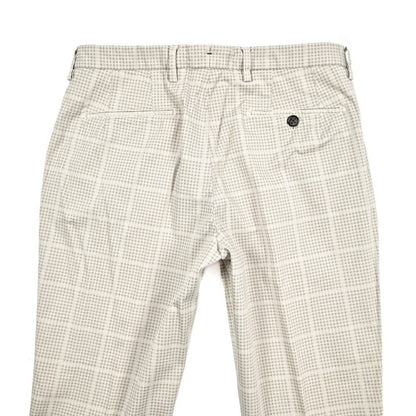 BERWICH "MORELLO" ストレッチコットン ワンタックパンツ グレージュ(pomice008) 48 | GUARDAROBA MILANO OFFICIAL STORE