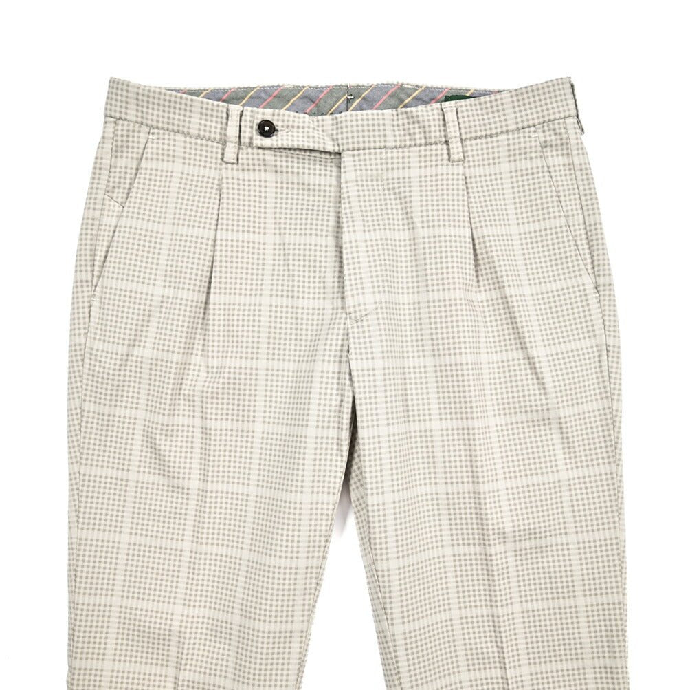 【新品・52・イタリア製】ベルウィッチ・MORELLO-GD 綿ストレッチパンツ SALE｜BERWICH ベルウィッチ / MORELLO ストレッチコットン ワンタック