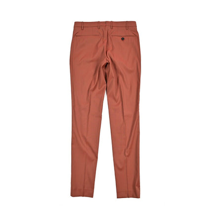 BERWICH "MORELLO" ヴァージンウール混 ノータックスラックス レッド(peach) 46 | GUARDAROBA MILANO OFFICIAL STORE