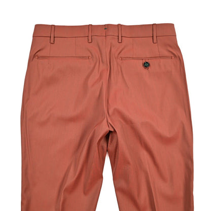 BERWICH "MORELLO" ヴァージンウール混 ノータックスラックス レッド(peach) 46 | GUARDAROBA MILANO OFFICIAL STORE