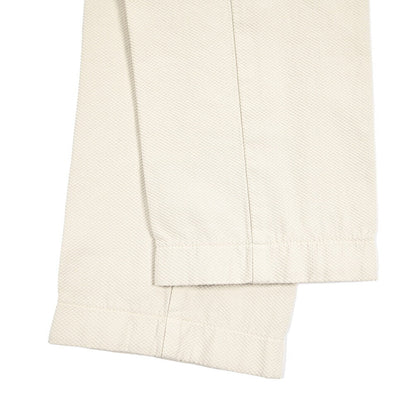 BERWICH "MORELLO" ストレッチコットン ノータックパンツ オフホワイト(latte802) 48 | GUARDAROBA MILANO OFFICIAL STORE