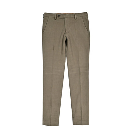 BERWICH “MORELLO” ストレッチコットン ノータックパンツ グレージュ(greige) 46 | GUARDAROBA MILANO OFFICIAL STORE