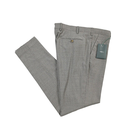 BERWICH “MORELLO” ウールサキソニー ノータックスラックス グレージュ(greige) 52 | GUARDAROBA MILANO OFFICIAL STORE