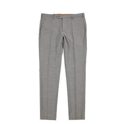 BERWICH “MORELLO” ウールサキソニー ノータックスラックス グレージュ(greige) 52 | GUARDAROBA MILANO OFFICIAL STORE