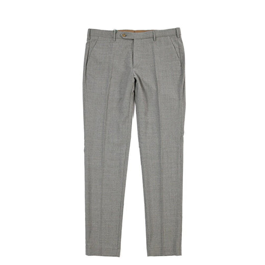 BERWICH “MORELLO” ウールサキソニー ノータックスラックス グレージュ(greige) 52 | GUARDAROBA MILANO OFFICIAL STORE