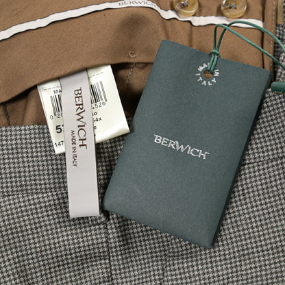 BERWICH “MORELLO” ウールサキソニー ノータックスラックス グレージュ(greige) 52 | GUARDAROBA MILANO OFFICIAL STORE