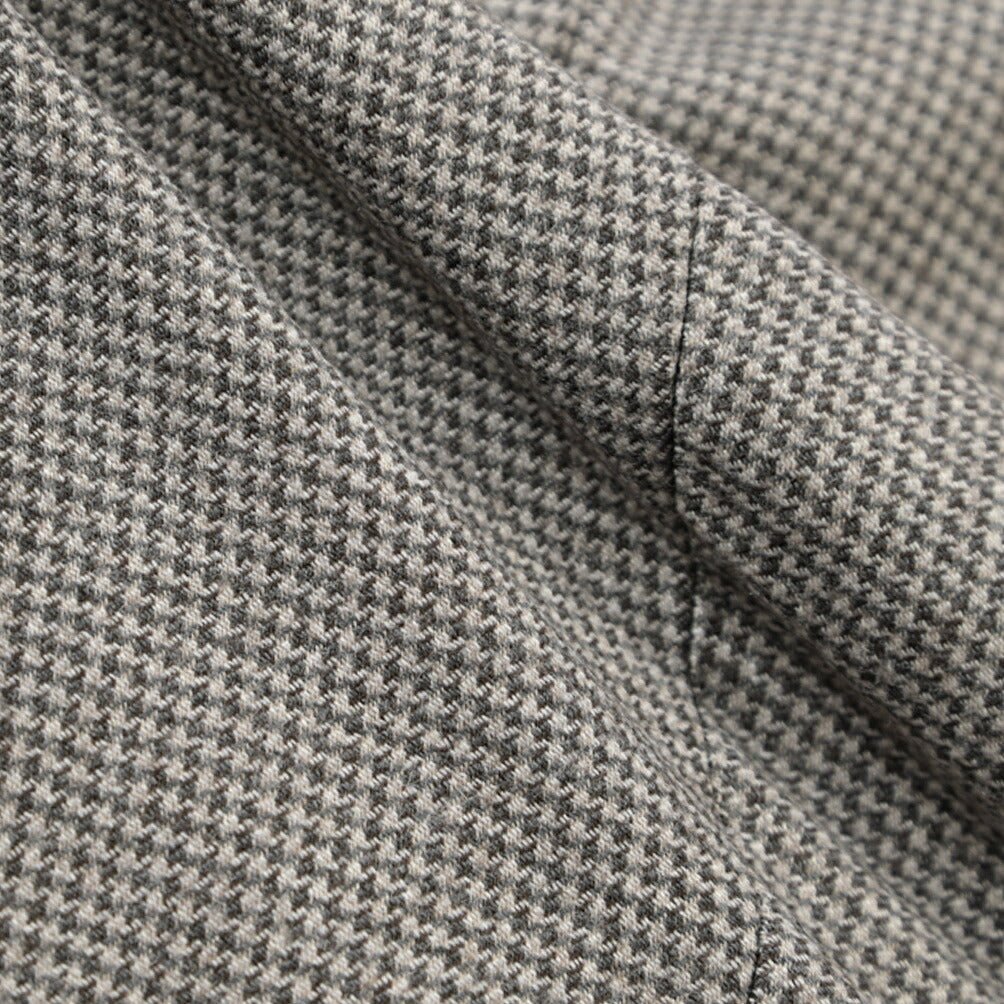 BERWICH “MORELLO” ウールサキソニー ノータックスラックス グレージュ(greige) 52 | GUARDAROBA MILANO OFFICIAL STORE