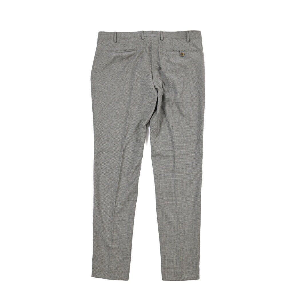 BERWICH “MORELLO” ウールサキソニー ノータックスラックス グレージュ(greige) 52 | GUARDAROBA MILANO OFFICIAL STORE