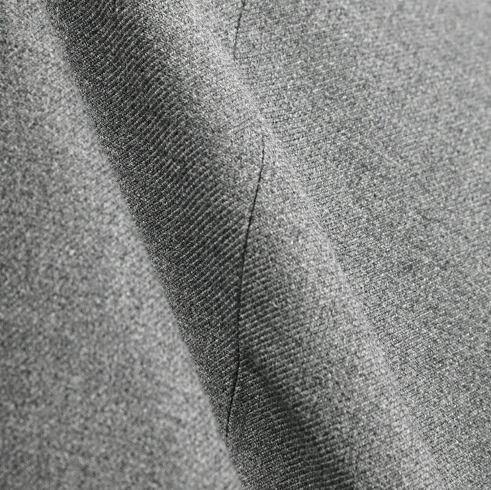 BERWICH “MORELLO” ストレッチコットン ノータックパンツ グレー(grey) 46 | GUARDAROBA MILANO OFFICIAL STORE