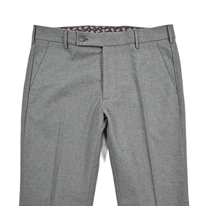 BERWICH “MORELLO” ストレッチコットン ノータックパンツ グレー(grey) 46 | GUARDAROBA MILANO OFFICIAL STORE