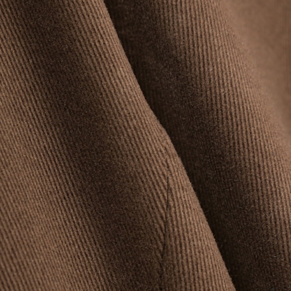 BERWICH “MORELLO” ストレッチコットン ノータックパンツ ブラウン(brown) 46 | GUARDAROBA MILANO OFFICIAL STORE