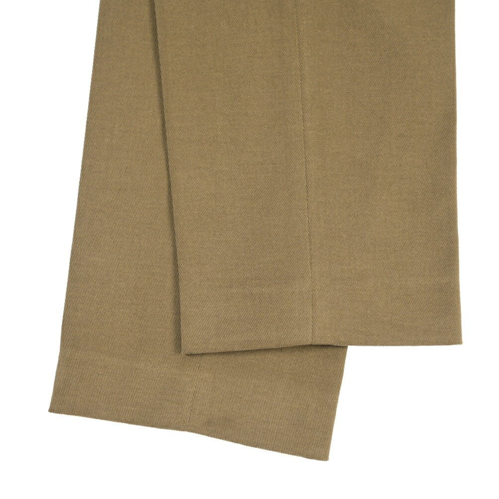 BERWICH “MORELLO” ストレッチコットン ノータックパンツ カーキグリーン(khaki) 50 | GUARDAROBA MILANO OFFICIAL STORE