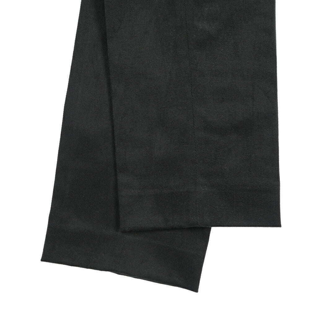 BERWICH “MORELLO” ストレッチコットン ノータックチノパンツ ブラック(black) 52 | GUARDAROBA MILANO OFFICIAL STORE