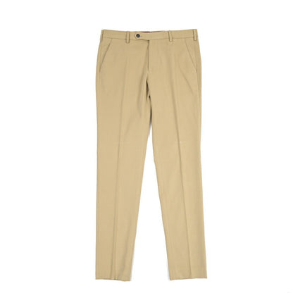 BERWICH “MORELLO” ストレッチコットン ノータックチノパンツ ベージュ(beige) 48 | GUARDAROBA MILANO OFFICIAL STORE