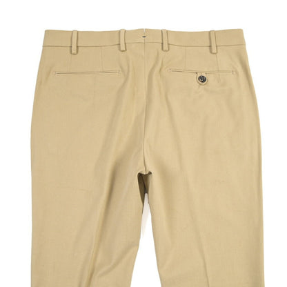 BERWICH “MORELLO” ストレッチコットン ノータックチノパンツ ベージュ(beige) 48 | GUARDAROBA MILANO OFFICIAL STORE