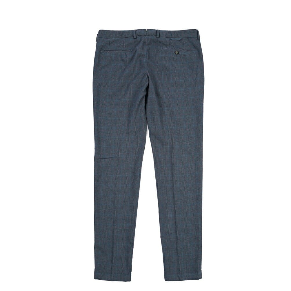 BERWICH “MORELLO” ストレッチコットン ノータックチノパンツ ネイビー(avioblu) 52 | GUARDAROBA MILANO OFFICIAL STORE