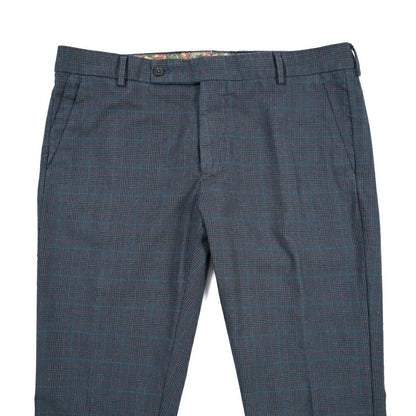BERWICH “MORELLO” ストレッチコットン ノータックチノパンツ ネイビー(avioblu) 52 | GUARDAROBA MILANO OFFICIAL STORE