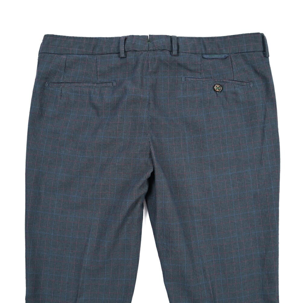 BERWICH “MORELLO” ストレッチコットン ノータックチノパンツ ネイビー(avioblu) 52 | GUARDAROBA MILANO OFFICIAL STORE