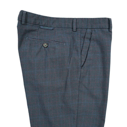 BERWICH “MORELLO” ストレッチコットン ノータックチノパンツ ネイビー(avioblu) 52 | GUARDAROBA MILANO OFFICIAL STORE