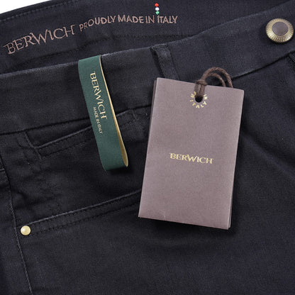BERWICH “MORELLO 5t-GD” ストレッチデニム カラージーンズ ブラック(black denim) 32 | GUARDAROBA MILANO OFFICIAL STORE