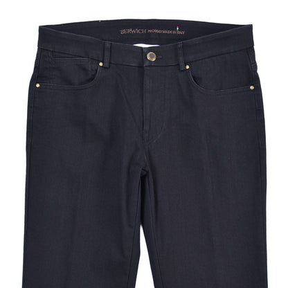 BERWICH “MORELLO 5t-GD” ストレッチデニム カラージーンズ ブラック(black denim) 32 | GUARDAROBA MILANO OFFICIAL STORE