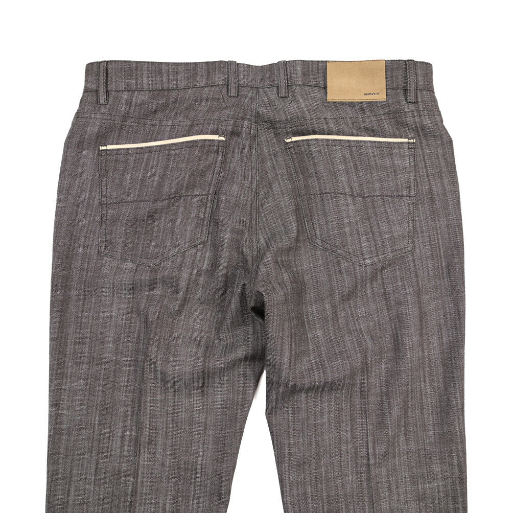 BERWICH “MORELLO 5TALC19” ストレッチデニム カラージーンズ ブラウン（brown) 35 | GUARDAROBA MILANO OFFICIAL STORE