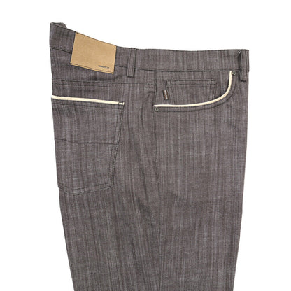 BERWICH “MORELLO 5TALC19” ストレッチデニム カラージーンズ ブラウン（brown) 35 | GUARDAROBA MILANO OFFICIAL STORE