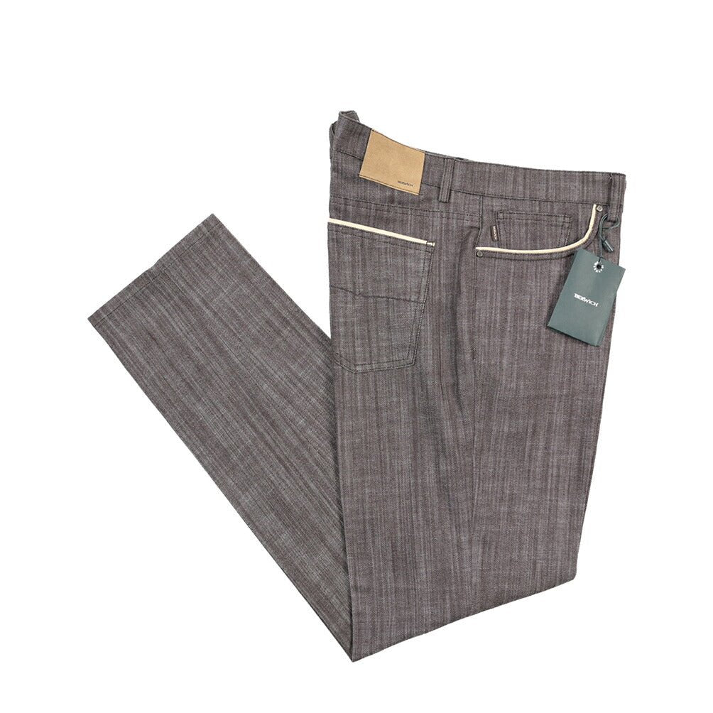 BERWICH “MORELLO 5TALC19” ストレッチデニム カラージーンズ ブラウン（brown) 35 | GUARDAROBA MILANO OFFICIAL STORE