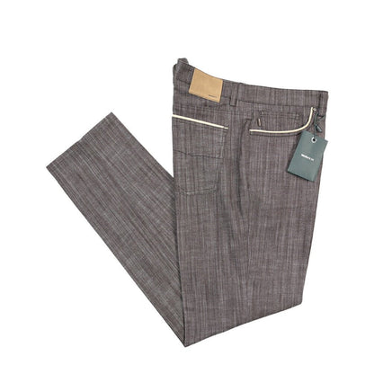 BERWICH “MORELLO 5TALC19” ストレッチデニム カラージーンズ ブラウン（brown) 35 | GUARDAROBA MILANO OFFICIAL STORE