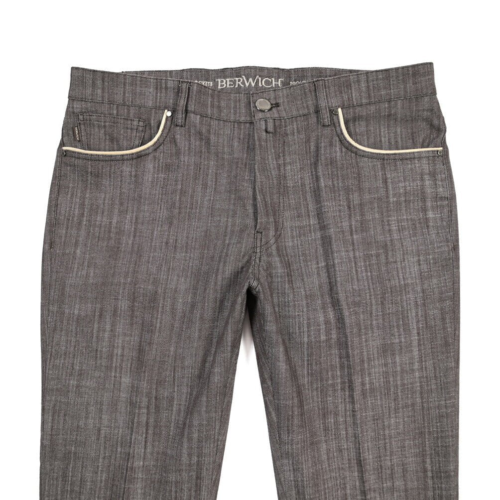 BERWICH “MORELLO 5TALC19” ストレッチデニム カラージーンズ ブラウン（brown) 35 | GUARDAROBA MILANO OFFICIAL STORE