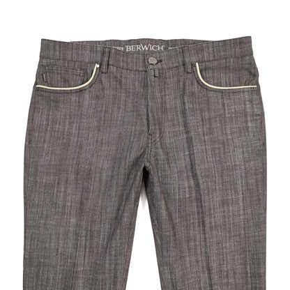 BERWICH “MORELLO 5TALC19” ストレッチデニム カラージーンズ ブラウン（brown) 35 | GUARDAROBA MILANO OFFICIAL STORE